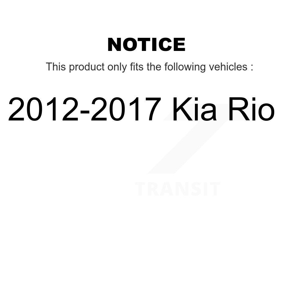 Kit de rotule et de liaison de bras de commande inférieur, roulement avant gauche, pour Kia Ri 2012 – 2017