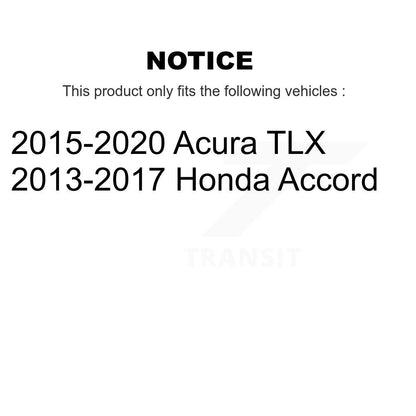 Kit de liaison de barre stabilisatrice, roulement avant gauche, Joint à rotule inférieur, pour Honda Accord Acura TL