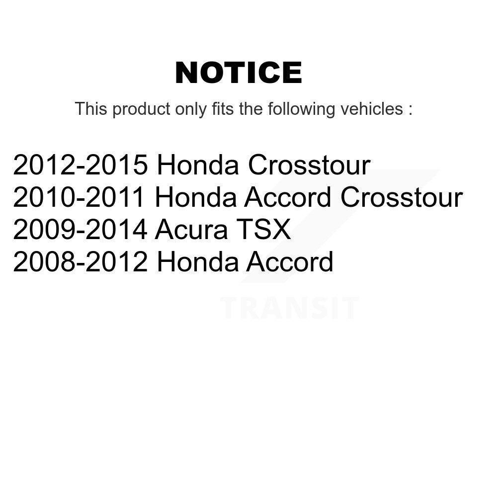 Kit de rotule inférieure et de maillons pour roulement de roue avant droit, pour Honda Accord Acura TS