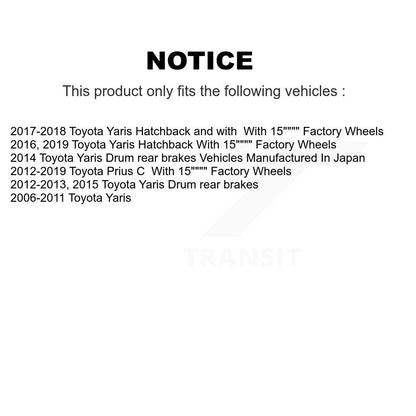 Kit de biellette et de liaison de bras de commande inférieur, roulement avant gauche, pour Toyota Yaris
