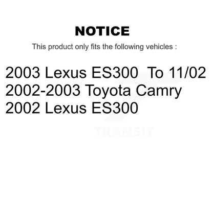 Kit de liaison de biellette de direction extérieure, bras inférieur de roulement avant gauche pour Toyota Camry Lexus ES30