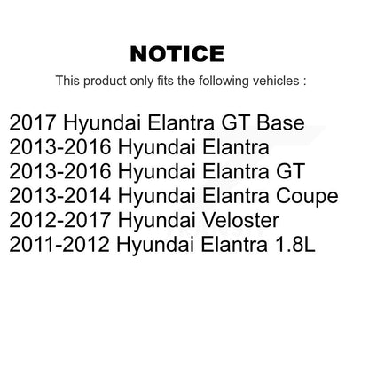Kit de liaison de biellette de direction, roulement avant droit, bras de commande inférieur (5 pièces) pour Hyundai Elantr