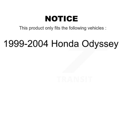 Kit de liaison de biellette de direction extérieure, bras inférieur de roulement avant droit pour Honda Odysse 1999 – 2004