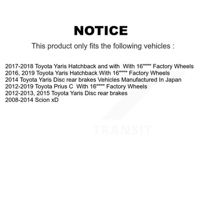 Kit de liaison de biellette de direction extérieure, bras de commande inférieur, roulement avant droit, pour Toyota Yaris C