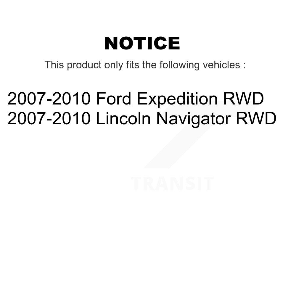 Kit de liaison de bras de commande supérieur inférieur, roulement avant gauche, pour Ford Expedition Lincoln