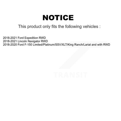 Kit de rotule supérieure et de liaison, roulement avant gauche, bras de commande inférieur, pour Ford F-150