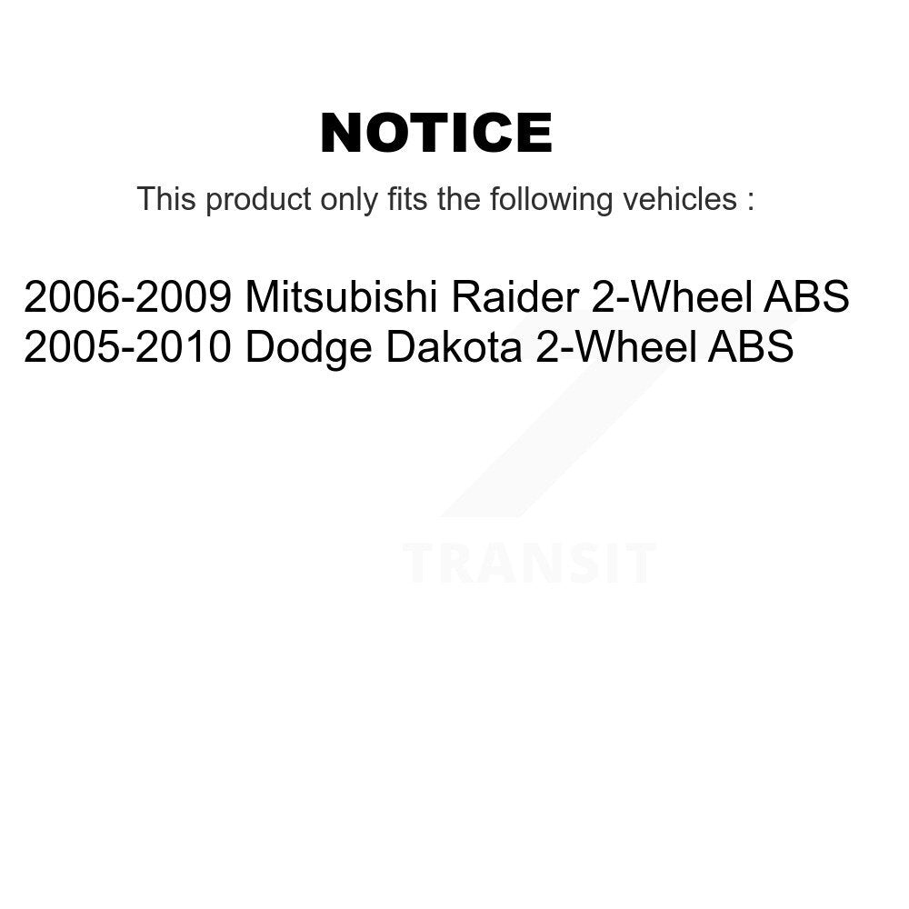 Kit de liaison de bras de commande supérieur inférieur, roulement avant gauche, pour Dodge Dakota Mitsubishi