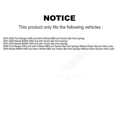 Kit de liaison de biellette de direction extérieure, bras inférieur de roulement avant gauche pour Ford Ranger Mazda B4000