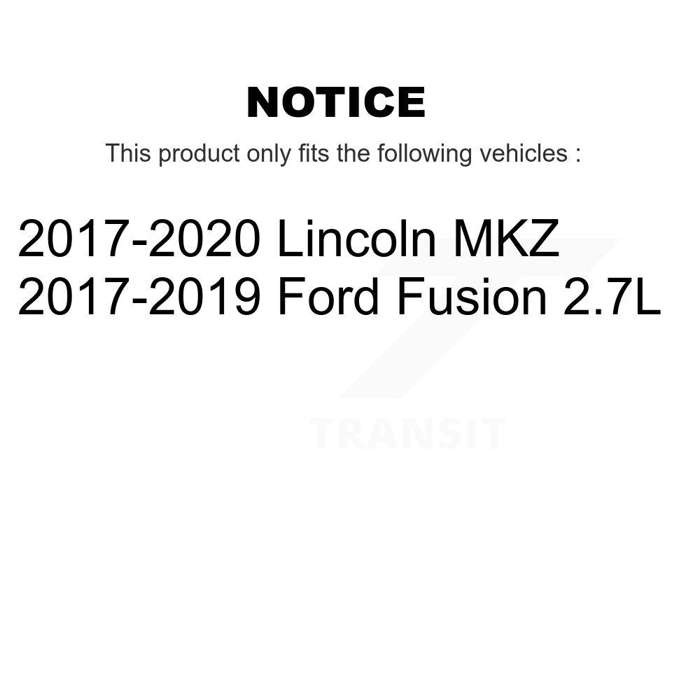 Kit de liaison de biellette de direction, roulement avant droit, bras de commande inférieur (5 pièces) pour Ford Fusion MK
