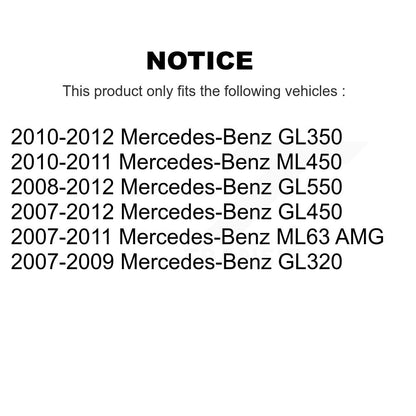 Kit de liaison de rotule inférieure de roulement avant, pour Mercedes-Benz GL350 GL320 GL450 ML6