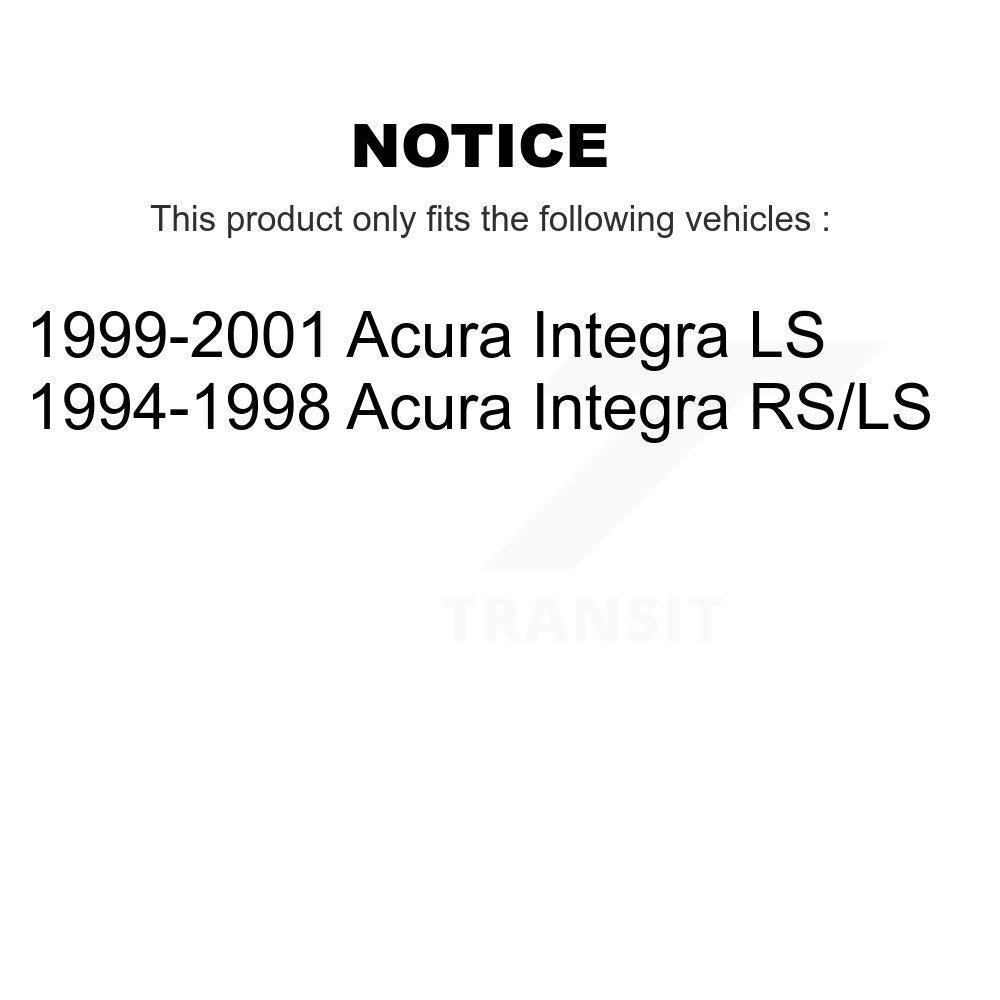 Kit de roulement de roue avant, joint à rotule inférieur supérieur et barre stabilisatrice, pour Acura Integr
