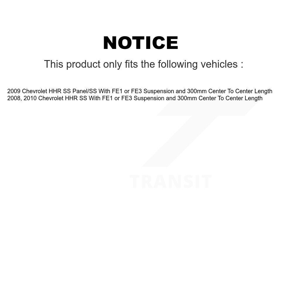 Kit de liaison de barre stabilisatrice de biellette de direction extérieure de rotule inférieure de roulement avant pour Chevrolet HH