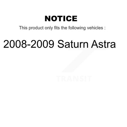 Kit de liaison de barre stabilisatrice, roulement de moyeu avant, Joint à rotule inférieur, pour Saturn Astra 2008 – 2009