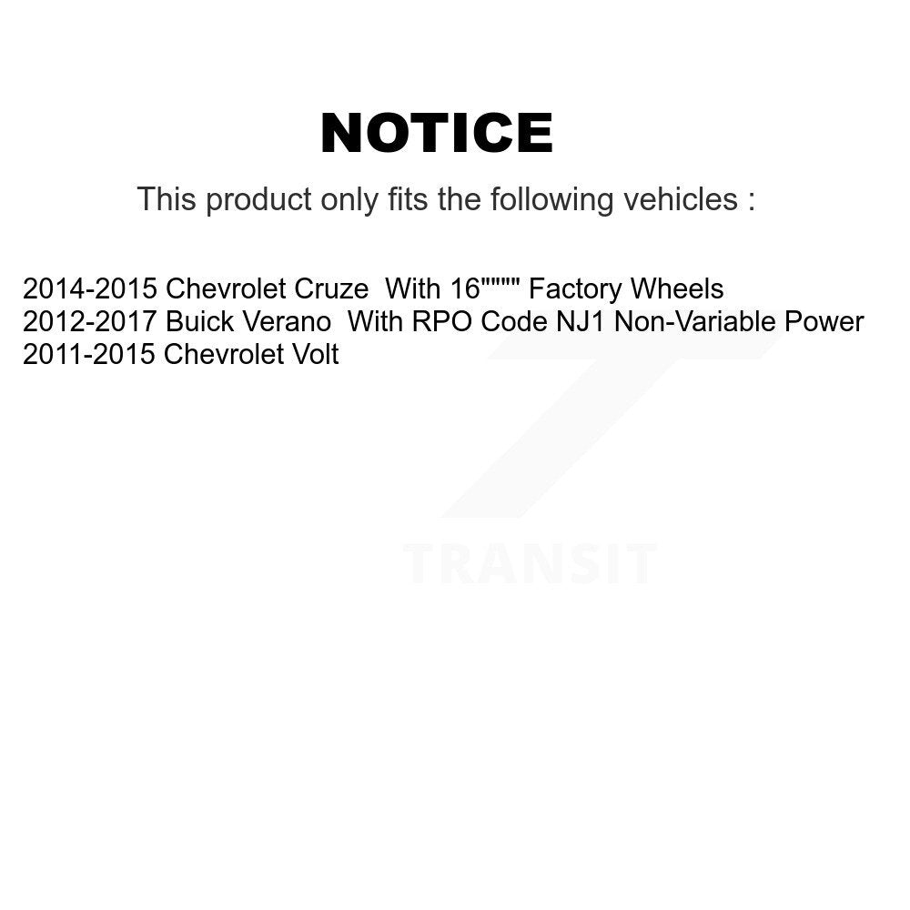 Kit de liaison de biellette de direction intérieure et extérieure de bras inférieur de roulement avant (10 pièces) pour Chevrolet Cruze