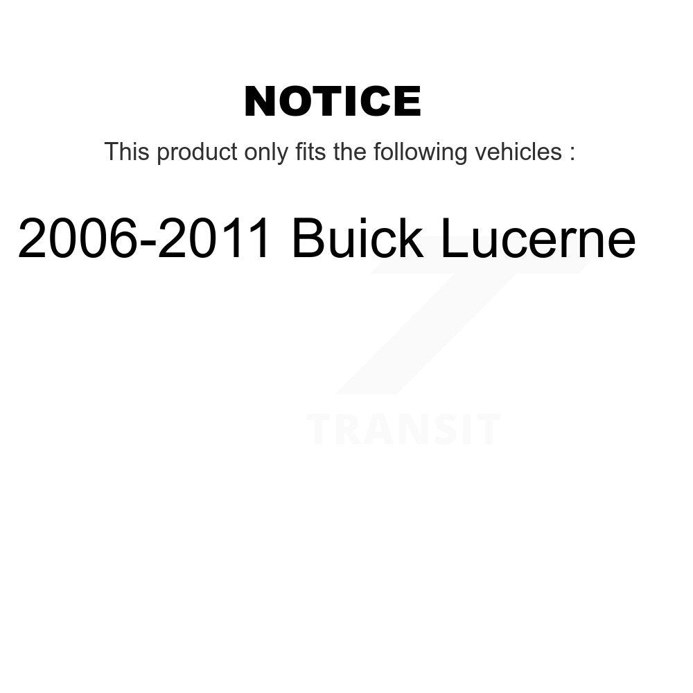 Kit de liaison de rotule de bras de commande inférieur de roulement avant pour Buick Lucerne 2006 – 2011
