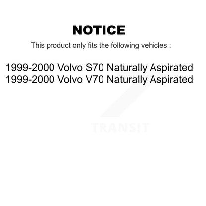 Kit de bras de commande inférieur et de liaison, roulement avant, pour Volvo S70 V70, aspiration naturelle