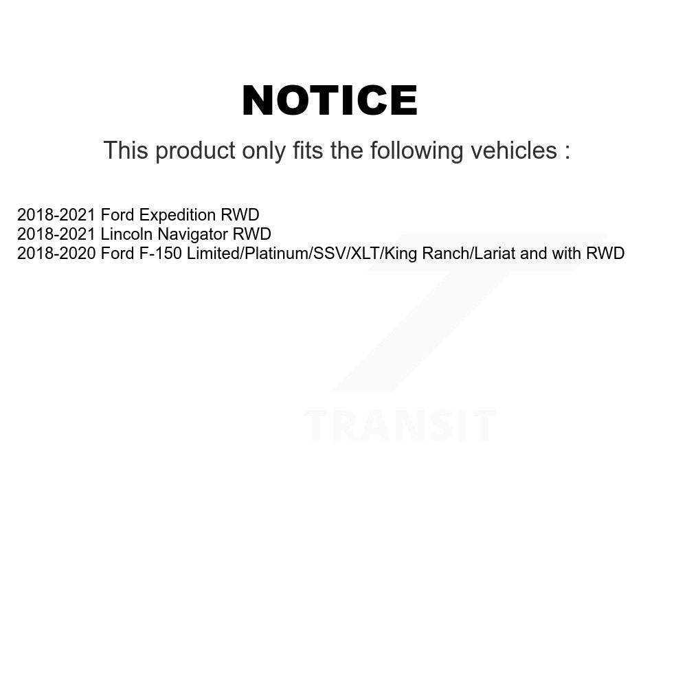 Kit de liaison de rotule supérieure et inférieure, roulement avant, pour Ford F-150 Expedition Lincoln