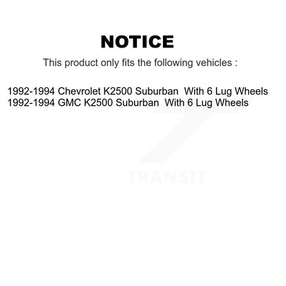 Kit de rotule et de liaison supérieure et inférieure, roulement avant, pour Chevrolet GM de banlieue K2500