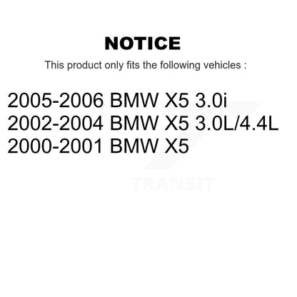 Kit de disques de frein à disque avant et arrière pour BMW X5 K8-101310