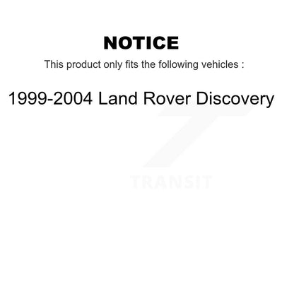 Kit de disques de frein à disque avant et arrière pour Land Rover Discovery 1999 – 2004 K8-101376
