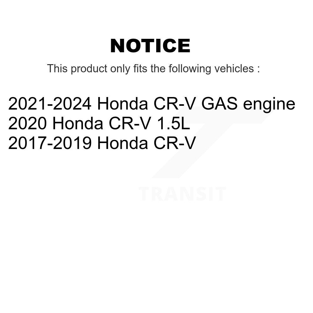 Kit de disques de frein à disque avant et arrière pour Honda CR-V K8-101724