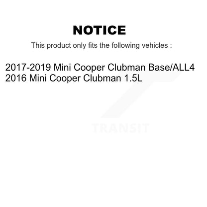 Kit de disques de frein à disque avant et arrière, pour Mini Cooper Clubman K8-102238