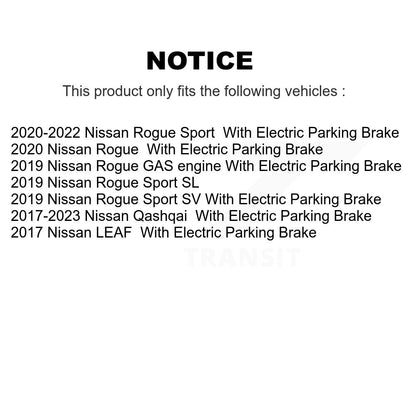 Kit de rotors de frein à disque avant et arrière, pour Nissan Qashqai Rogue Sport LEAF K8-102250
