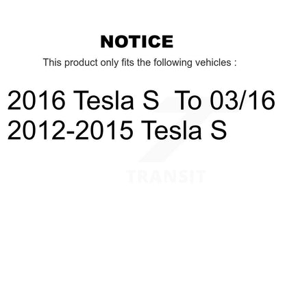Kit de disques de frein à disque avant et arrière pour Tesla S K8-102535