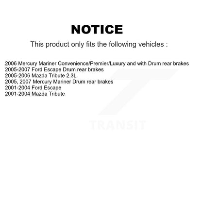 Kit de plaquettes de frein avant en céramique, pour Ford Escape Mazda hommage Mercury Marine