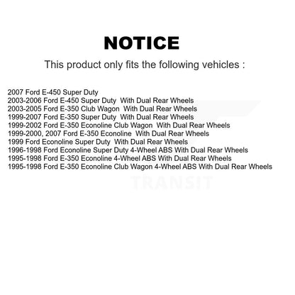 Kit de plaquettes de frein avant en céramique, pour Ford E-350 Super Duty Econoline Club Wago