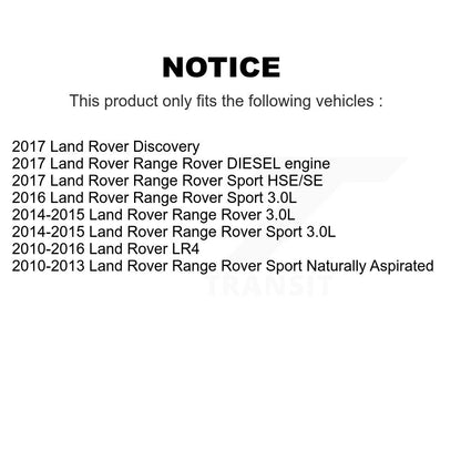 Kit de plaquettes semi-métalliques de Rotor de frein avant, pour Land Rover Range Sport LR4 Discover