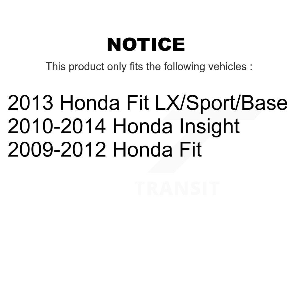 Kit de mâchoires de tambour de frein arrière pour Honda Fit Insight K8N-100151