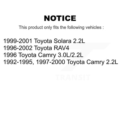 Kit de chaussures de tambour de frein arrière pour Toyota Camry RAV4 Solara K8N-100154