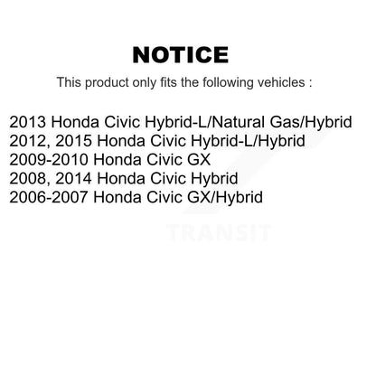 Kit de ressorts et cylindres de chaussures de tambour de frein arrière pour Honda Civic K8N-100242