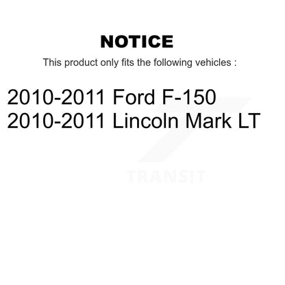 Kit d'étrier de frein avant et arrière, gauche et droite, pour Ford F-150 Lincoln Mark L 2010 – 2011
