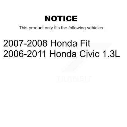Kit d'étrier de frein avant côté gauche droit (passager conducteur) pour Honda Civic Fit