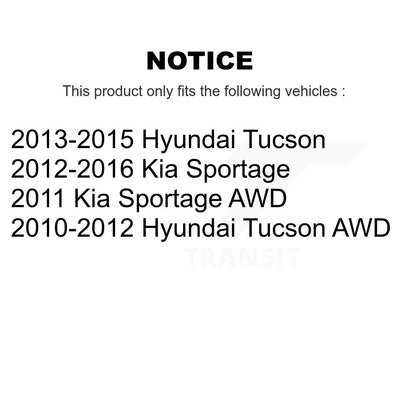 Étrier de frein à disque avant, Kit côté gauche droit pour Hyundai Tucson Kia Sportage