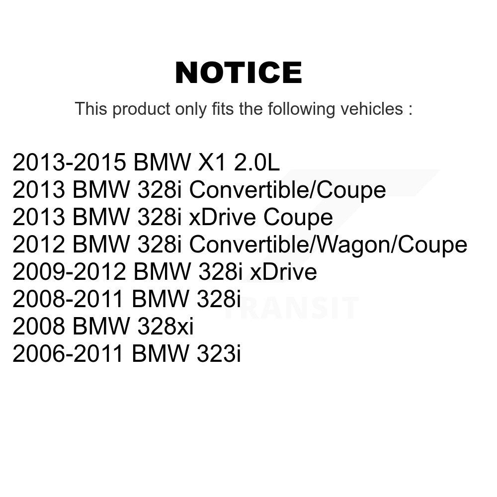 Kit d'étrier de frein à disque avant, côté gauche droit, pour BMW 328i xDrive 323i X1 328xi