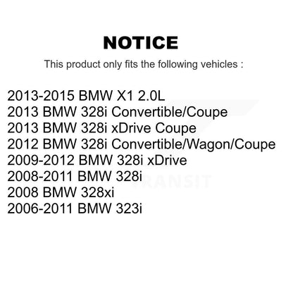 Kit d'étrier de frein à disque avant, côté gauche droit, pour BMW 328i xDrive 323i X1 328xi