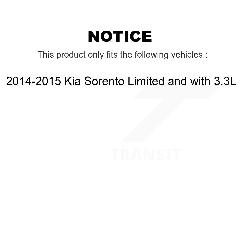 Kit d'étrier de frein avant gauche droit, pour Kia Sorento Hyundai Santa Fe Sport