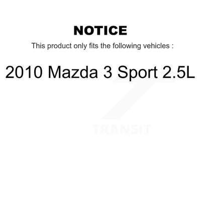 Kit d'étrier de frein à disque avant et arrière, côté gauche droit, pour Mazda 3 Sport 2010, 2,5 l