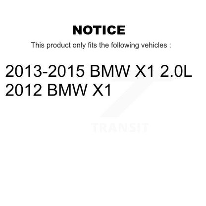 Courroie serpentine de direction assistée pour BMW X1 2.0L 2014 – 2015 KBR-4PK620EE