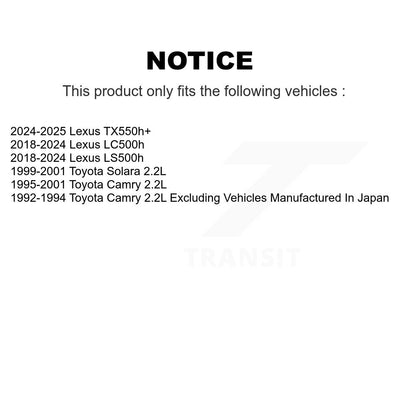 Courroie serpentine pour Toyota Camry Solara Lexus LC500h LS500h KBR-5030295