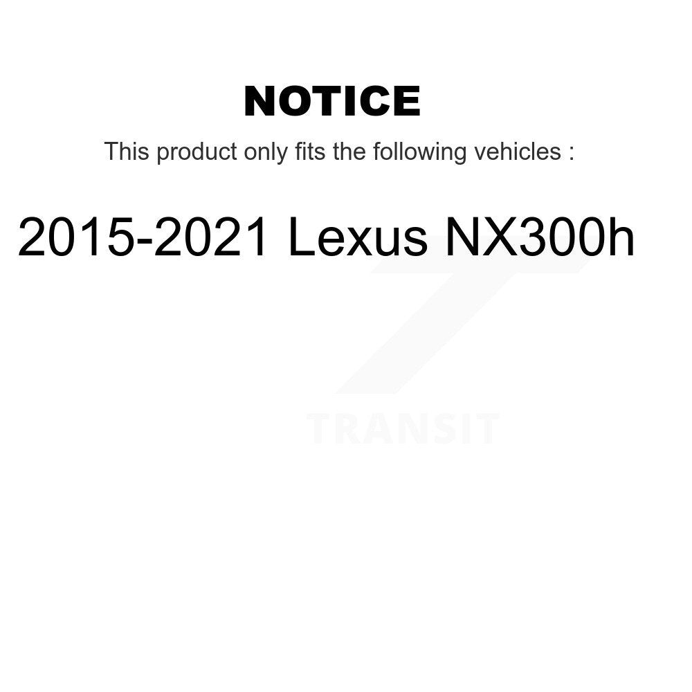 Courroie serpentine d'entraînement principal pour Lexus NX300h 2015-2021 KBR-5030343