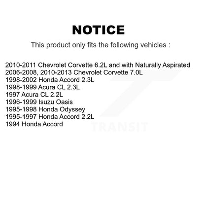 Ceinture serpentine pour Honda Accord Chevrolet Corvette Odyssey Acura CL Isuzu Oasi