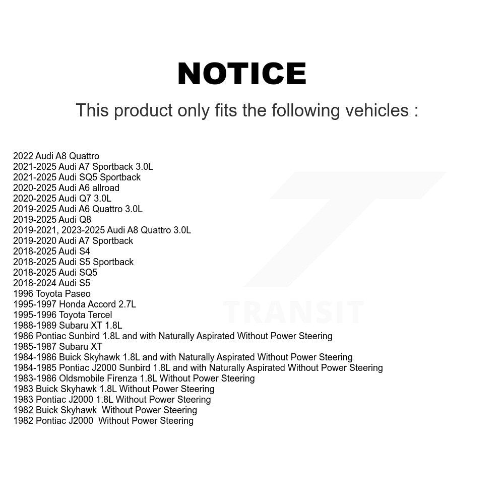 Courroie serpentine pour Audi Q7 SQ5 S5 Q8 Sportback S4 Honda Accord A6 Quattro A7 A