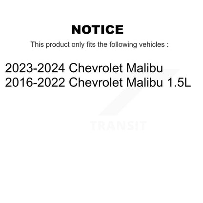 Courroie serpentine d'entraînement principal pour Chevrolet Malibu KBR-5050685