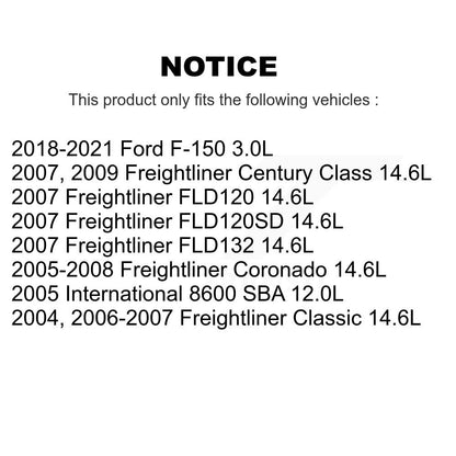 Courroie serpentine pour Ford F-150 Freightliner International FLD120 FLD132 classique