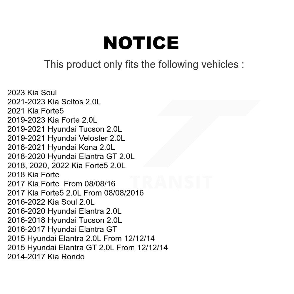 Courroie serpentine d'entraînement principal, pour Hyundai Elantra Kia Tucson Kona Forte Soul Selto