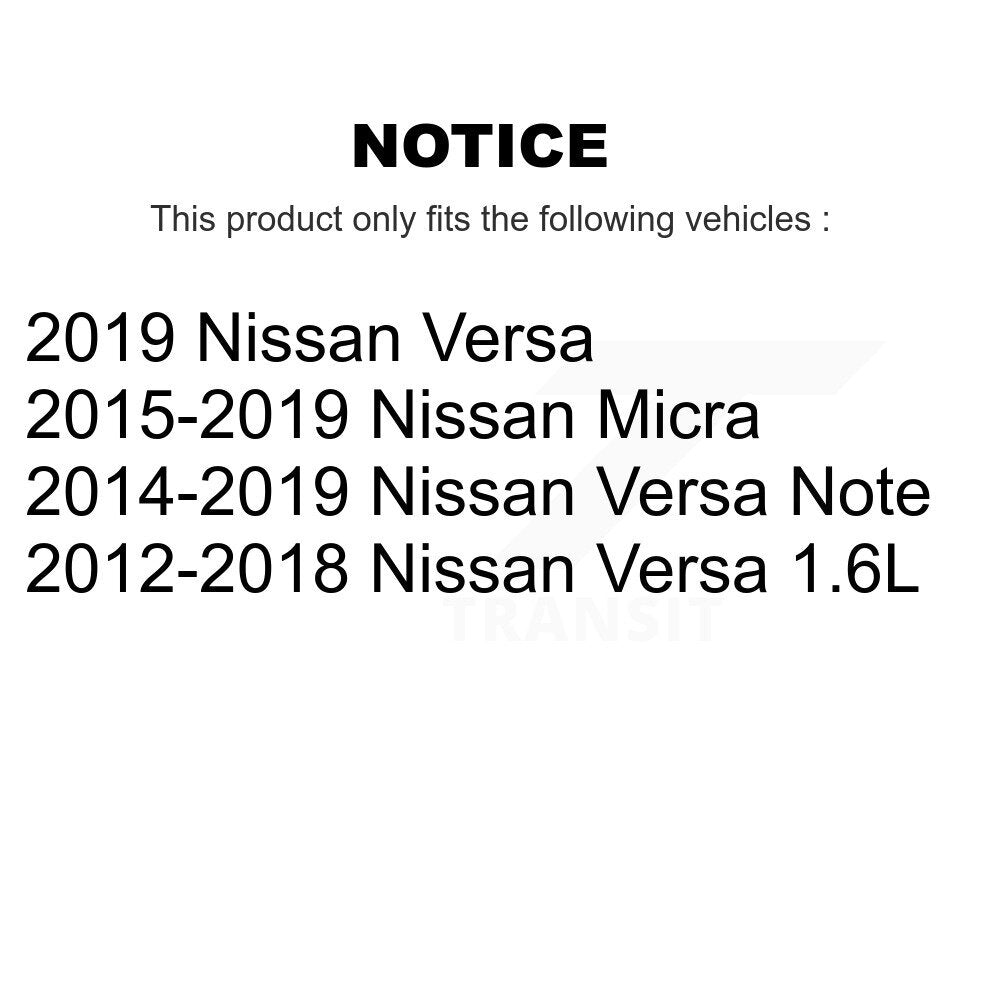 Courroie serpentine d'entraînement principal pour Nissan Micra Versa Note KBR-5070443